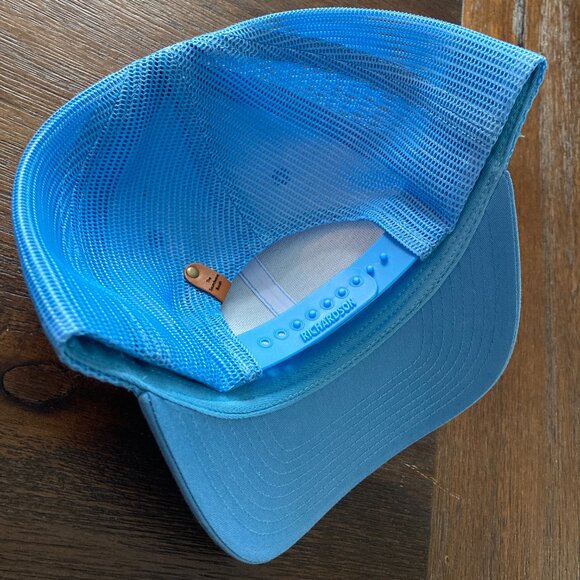 Adventure Awaits Soundwave Columbia Blue Snapback Trucker Hat - Picture 4 of 4